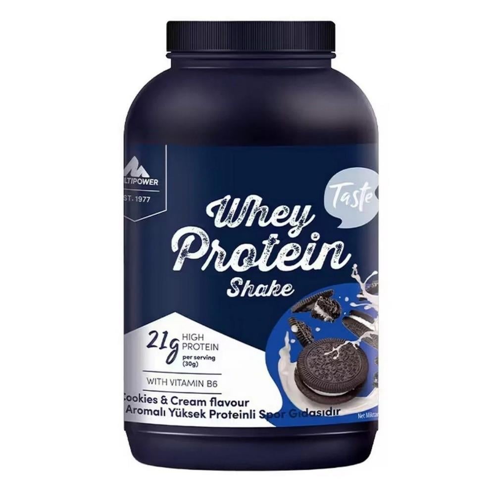 Multipower Whey Protein Shake 900 Gr Cookies & CreamWhey Protein Tozu