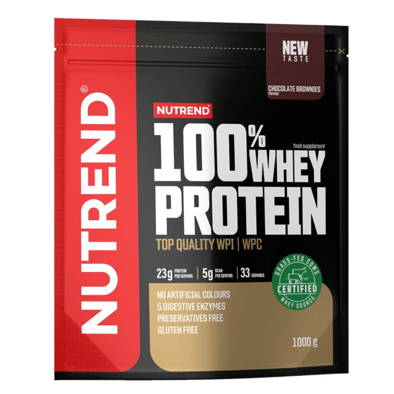 Nutrend 100% Whey Protein 1000g Çikolata BrownieWhey Protein Tozu