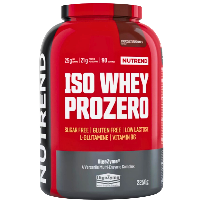 Nutrend Iso Whey Prozero 2250 g Çikolataİzole Protein Tozu