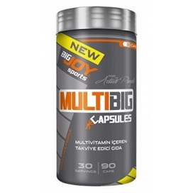 BigJoy Multibig Multivitamin Capsules 90 Kapsül