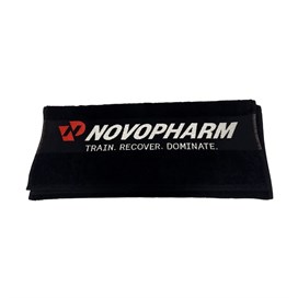 Novopharm Antrenman Havlusu Siyah 50x90 cm PamukAntrenman Havlusu