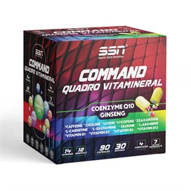 SSN Command Quadro Vitamineral 90 KapsülVitamin Mineral