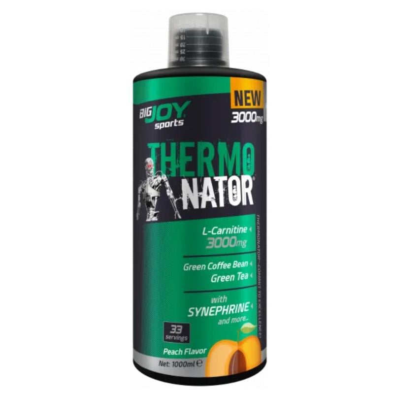 BigJoy Thermonator L-Karnitin 1000 ml ŞeftaliL-Karnitin (L-Carnitine)