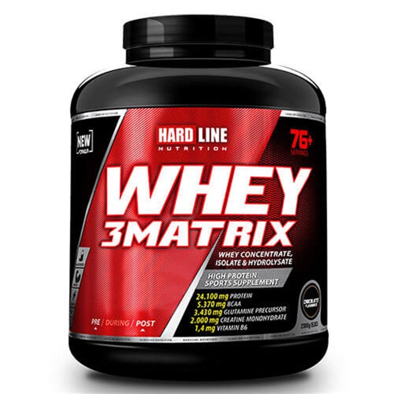 .Hardline Whey 3 Matrix 2300 gr Protein Tozu