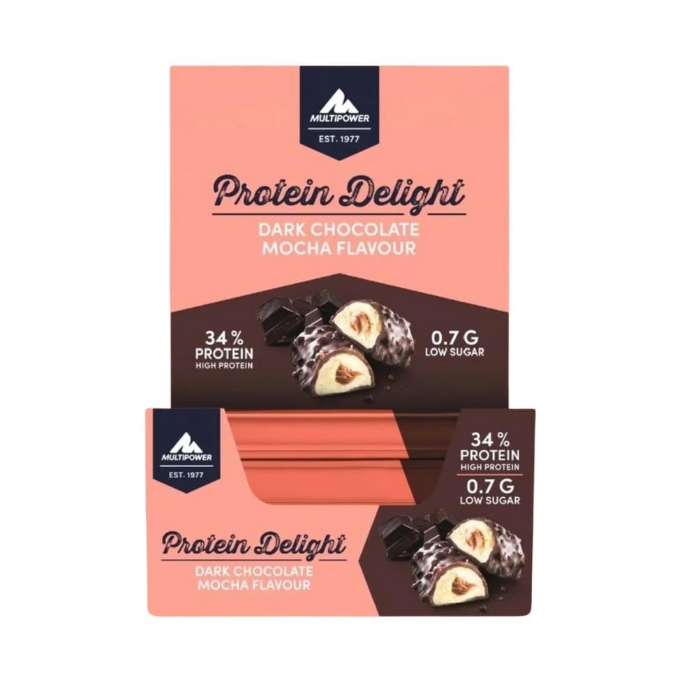 Multipower Protein Delight Protein Bar 18x35 g Dark Chocolate MochaProtein Bar