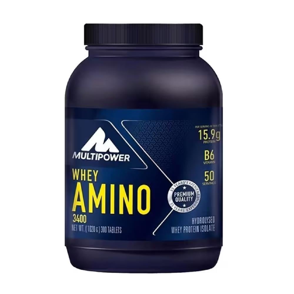 Multipower Whey Amino 3400 300 Tablet Amino AsitKompleks Amino Asit