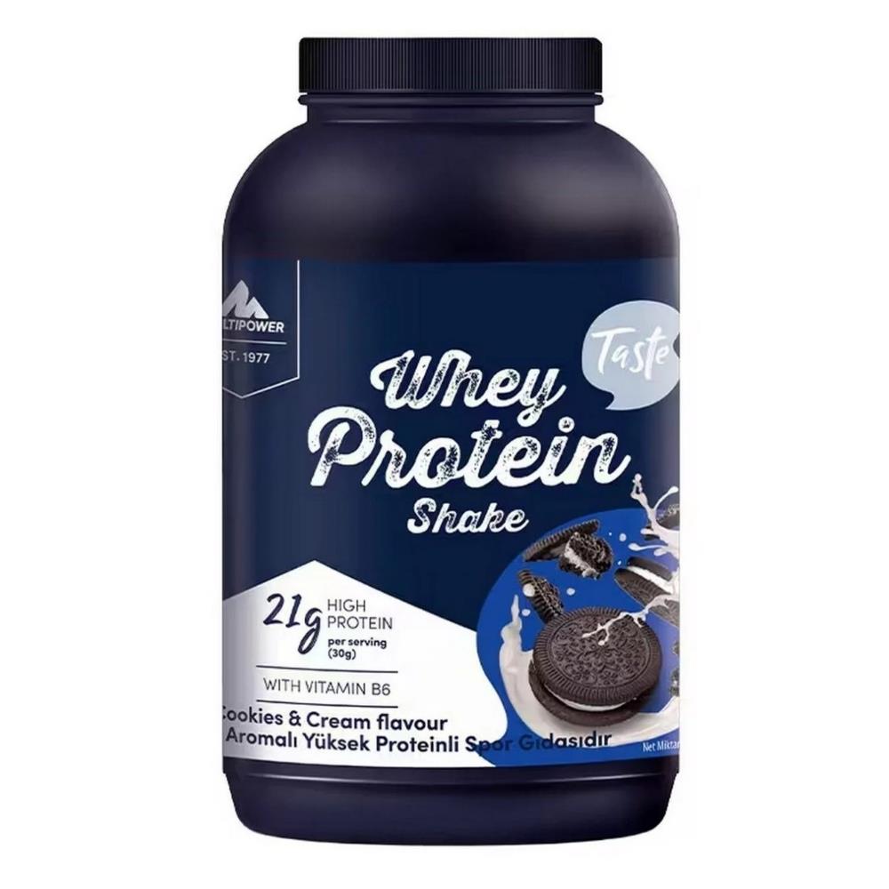 Multipower Whey Protein Shake 900 Gr Cookies & CreamWhey Protein Tozu