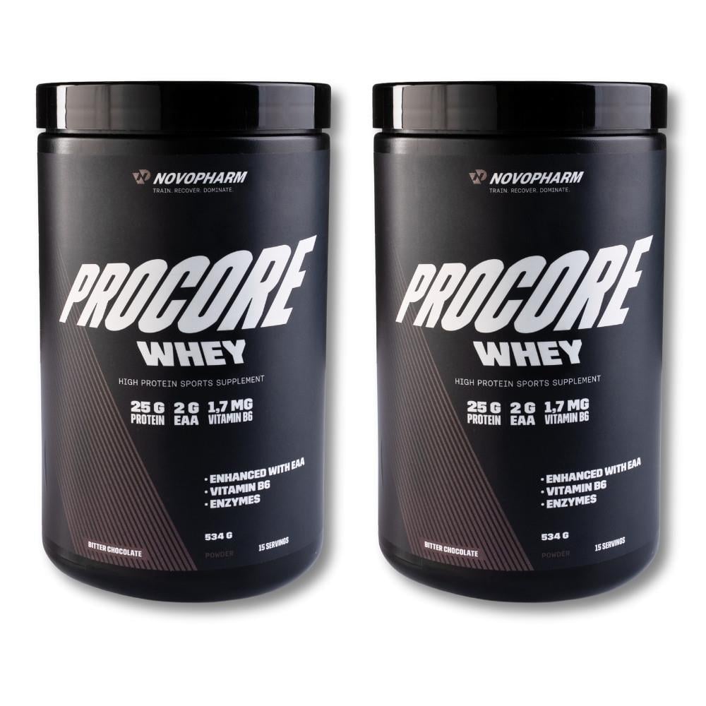 NovoPharm ProCore Whey Protein 30 Servis Çikolata 534 gr x2 adetWhey Protein Tozu