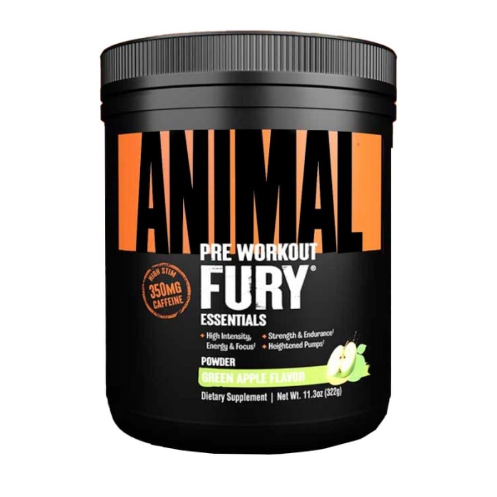 Universal Animal Fury Pre Workout 322 Gr Yeşil ElmaPre-Workout