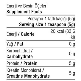 West Nutrition Huge Creatine Monohydrate 900 gr 180 ServisKreatin Monohidrat