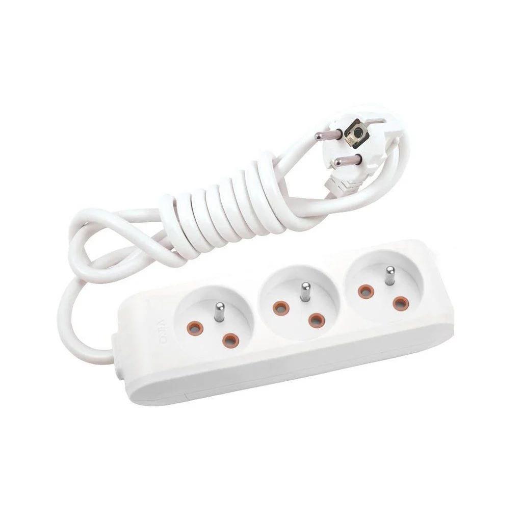Üçlü Kablolu UPS Çocuk Korumalı Grup Priz
