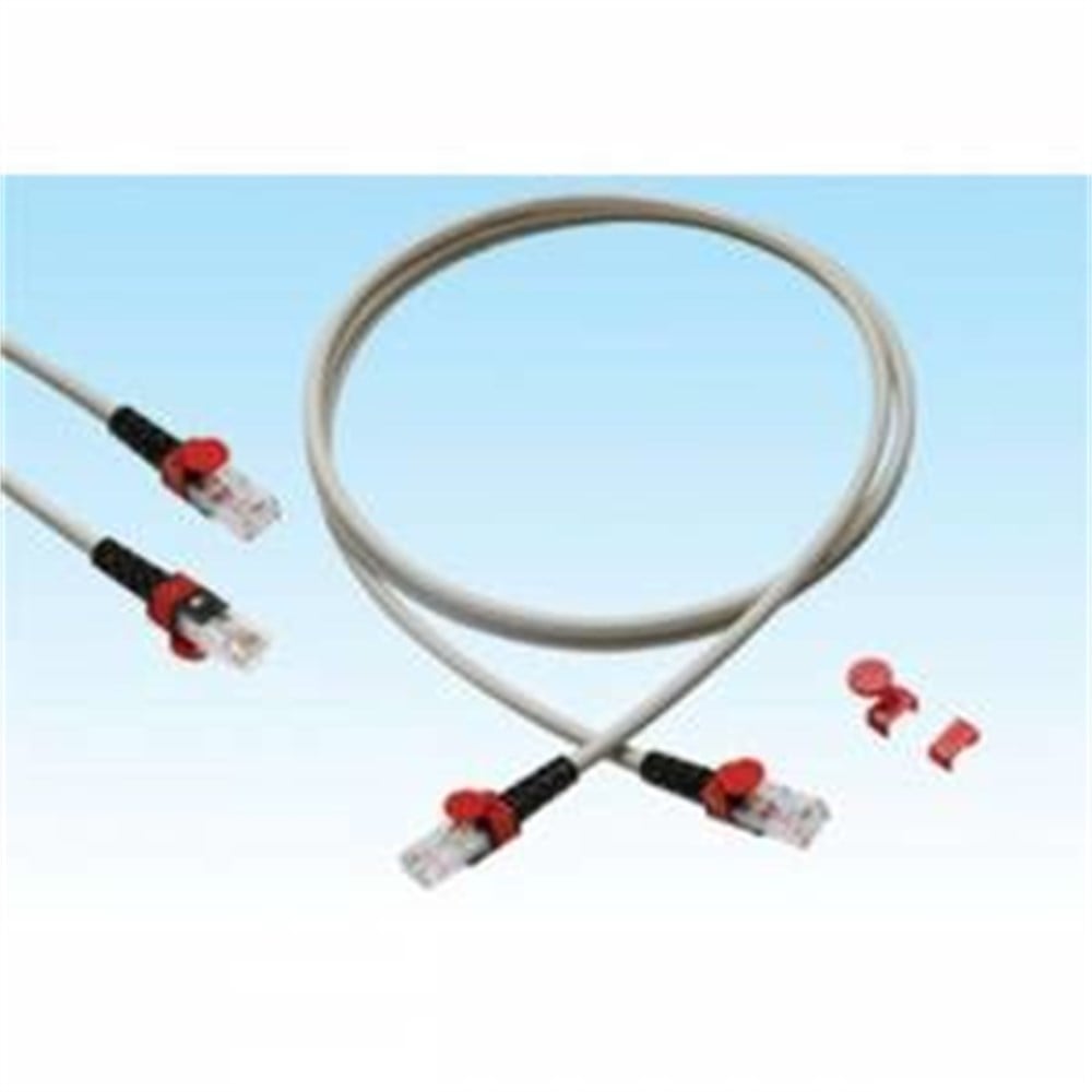 HCS LS0H UTP CAT 6 4x2x24# Patch Cord Gri 1m.