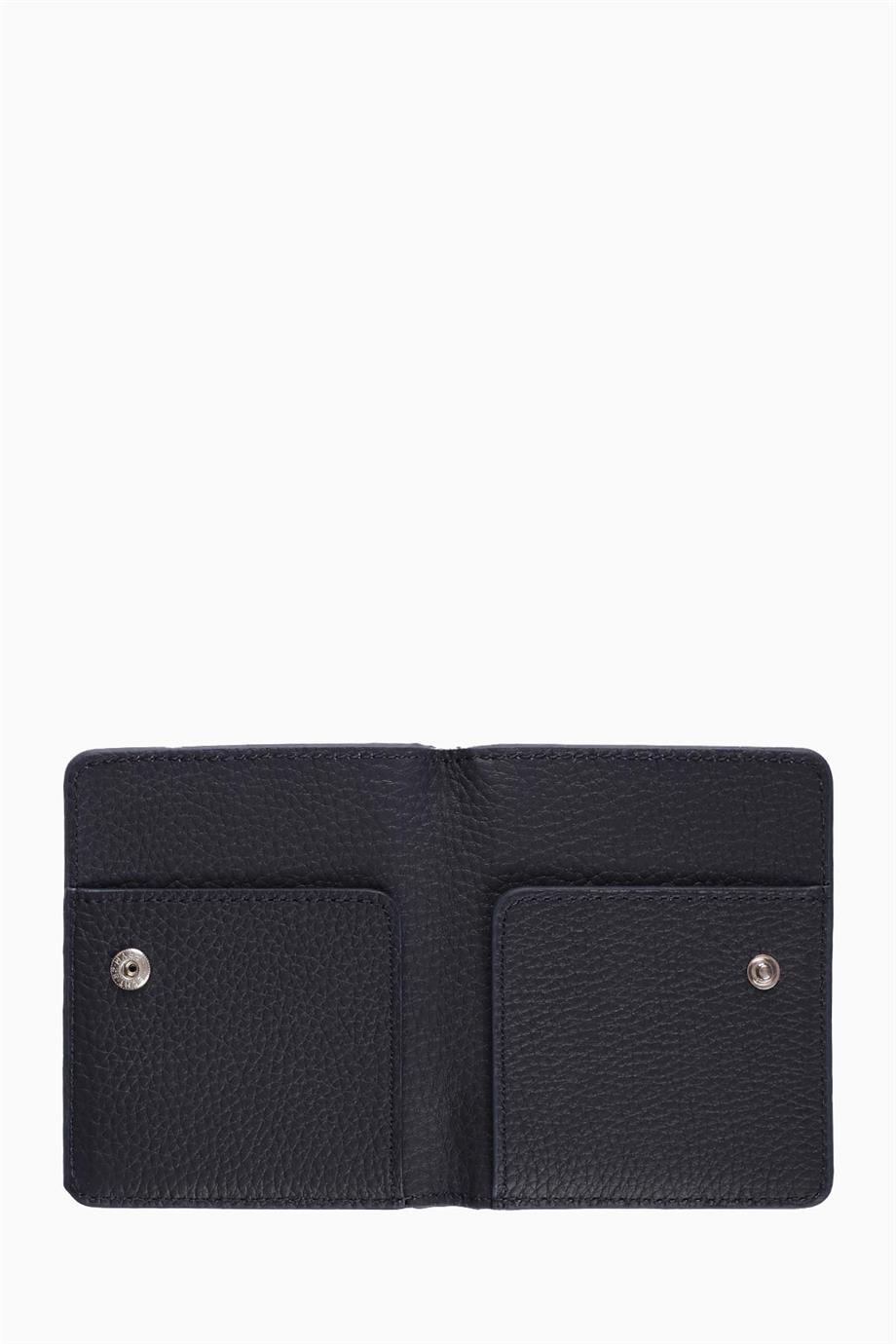 Hakiki Deri Unisex Kartlık 512MG - Lacivert