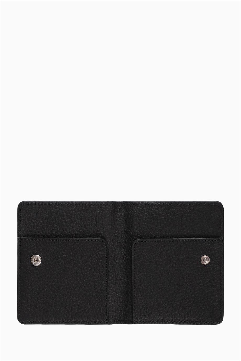 Hakiki Deri Unisex Kartlık 512MG - Siyah