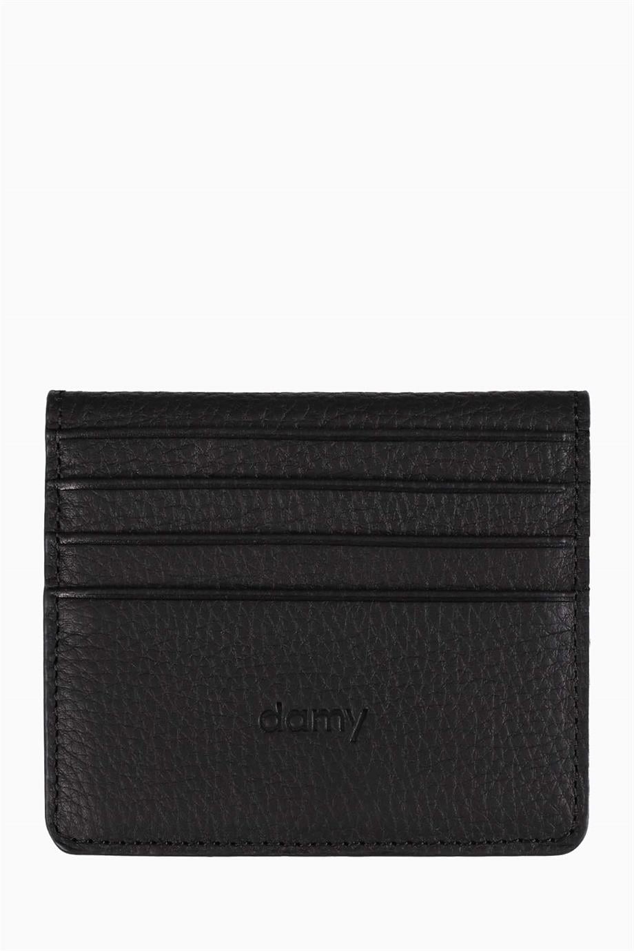 Hakiki Deri Unisex Kartlık 512MG - Siyah