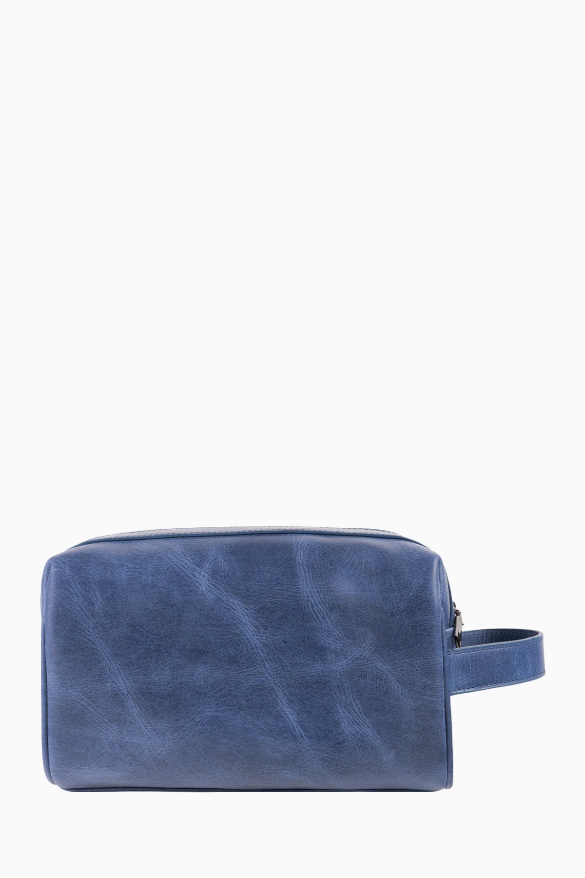 Hakiki Deri Unisex El Çantası 8415 - Lacivert