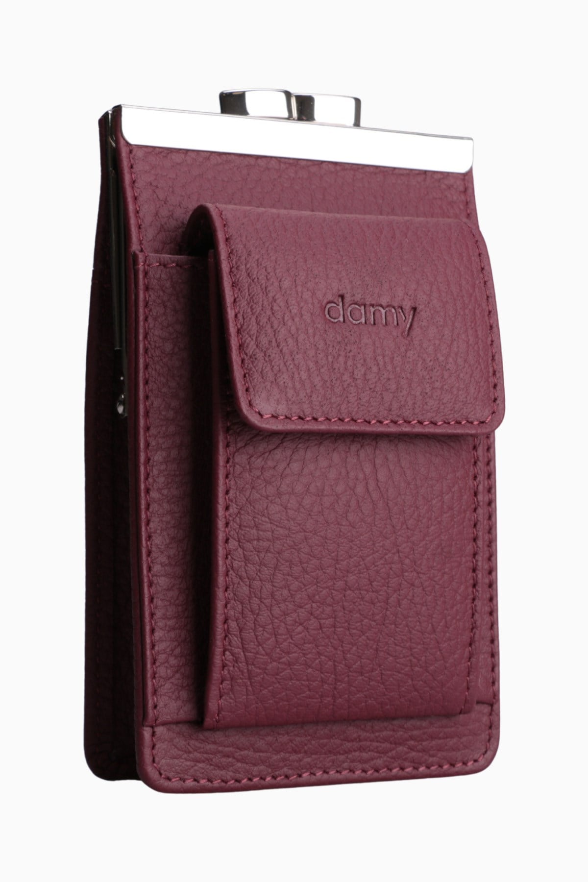 Hakiki Deri Unisex Sigaralık 701 - Bordo