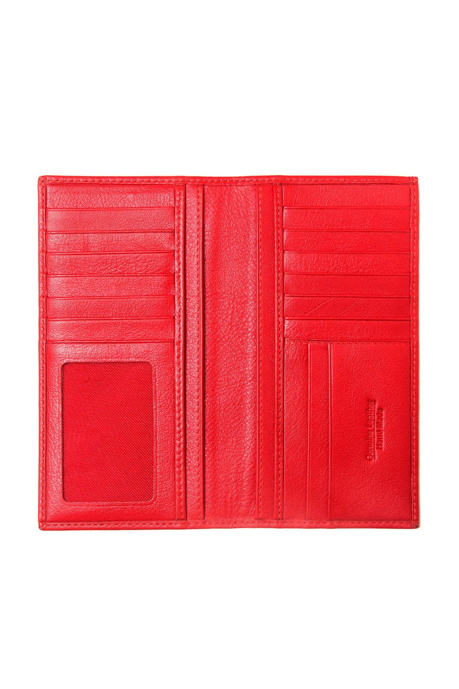 Hakiki Deri El Portföyü 802 - Kırmızı