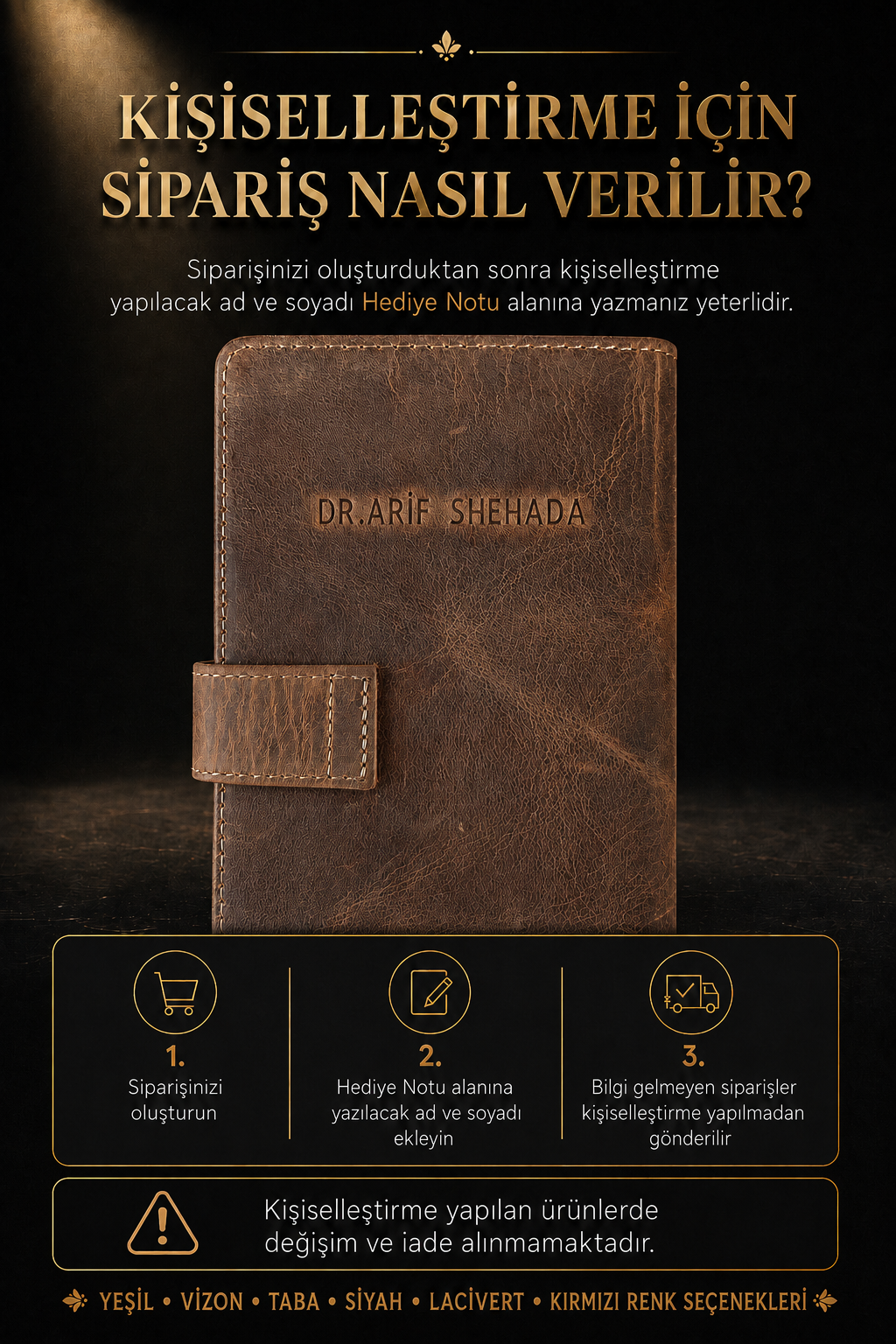 Hakiki Deri RFID Korumalı Telefonlu El Portföyü 803 - Kahve