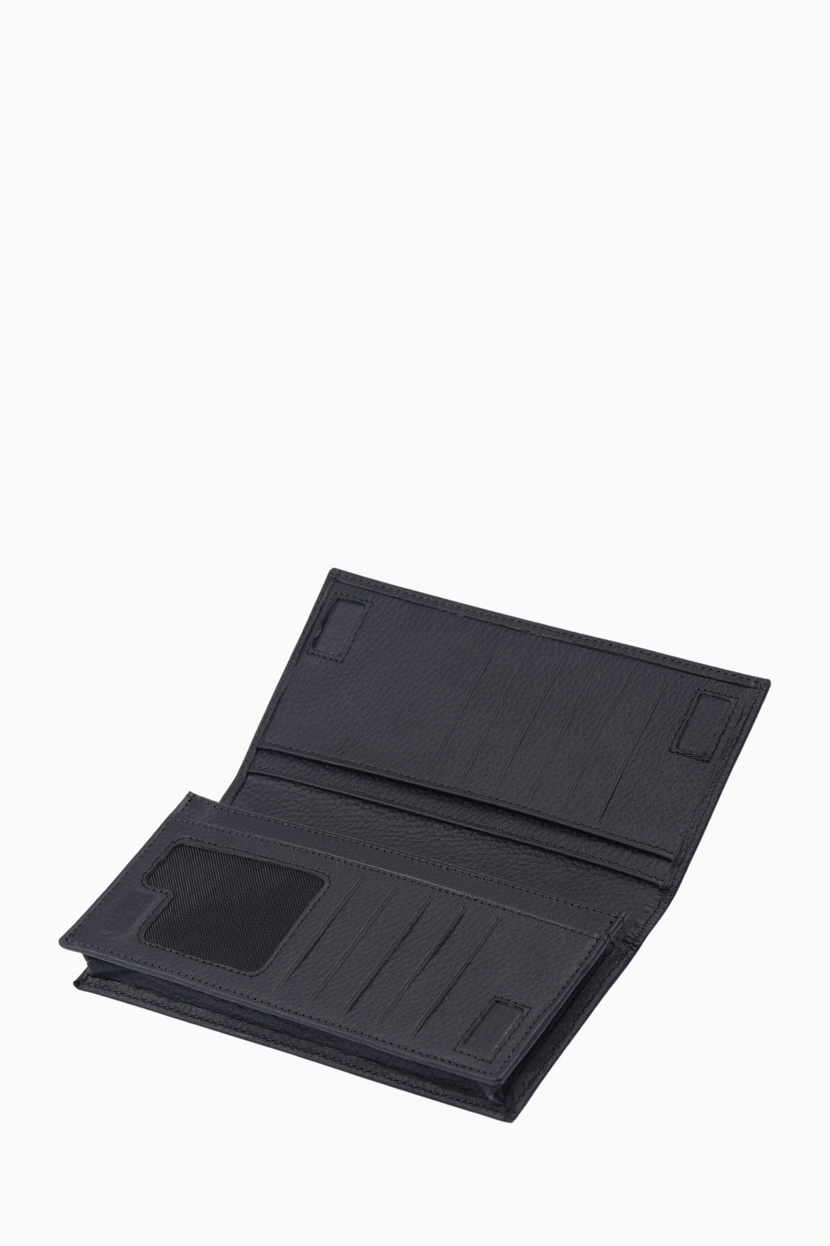 Hakiki Deri Unisex El Portföy 806 - Siyah