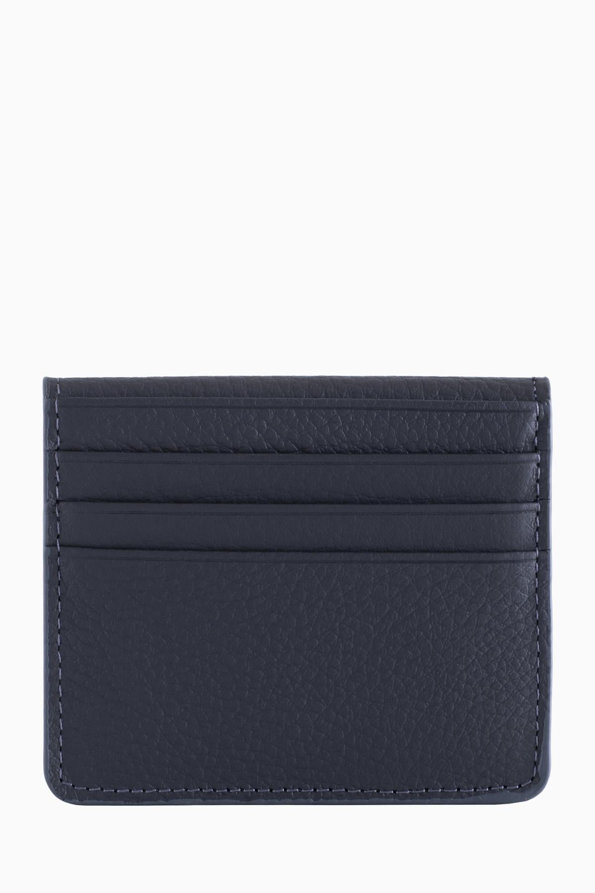 Hakiki Deri Unisex Kartlık 512MG - Gri