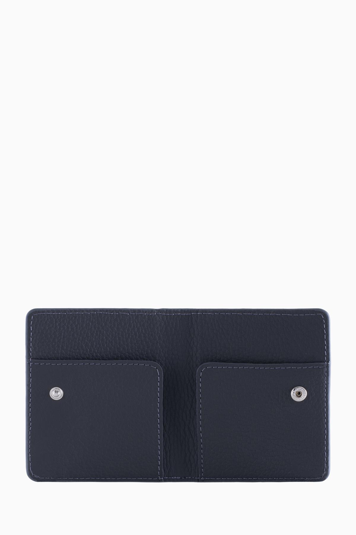 Hakiki Deri Unisex Kartlık 512MG - Gri