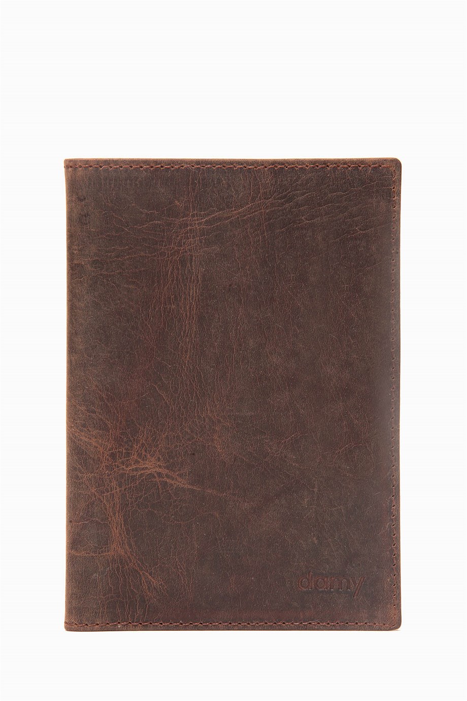 Hakiki Deri Unisex Pasaportluk 732CR - Kahve
