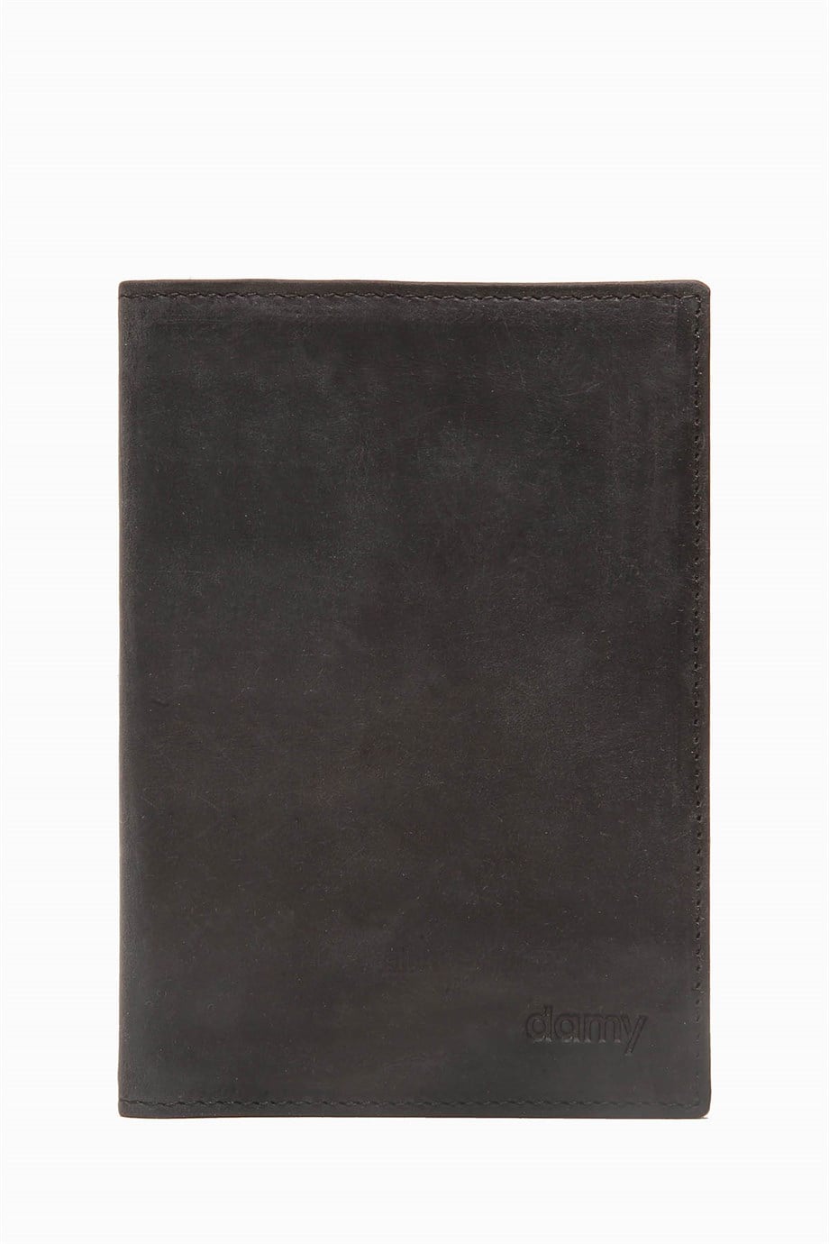 Hakiki Deri Unisex Pasaportluk 732CR - Siyah