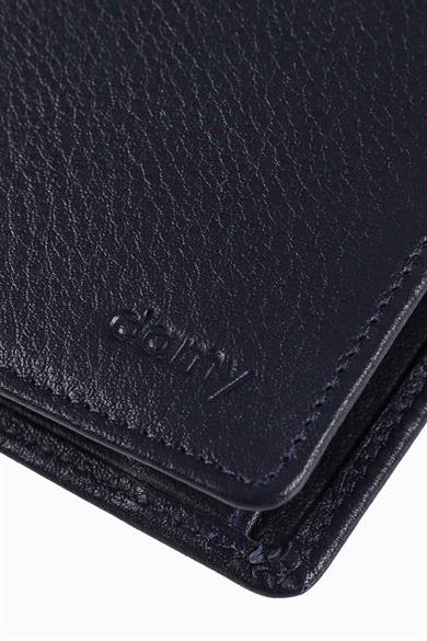 Hakiki Deri Çıkarılabilir Bölmeli Büyük Erkek Cüzdan 1302 - Lacivert