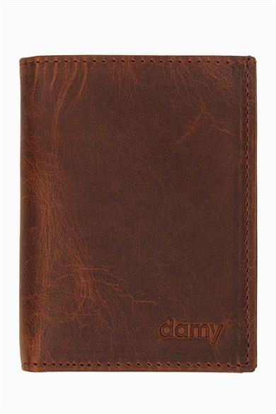 Hakiki Deri Erkek Cüzdan 214 - Taba