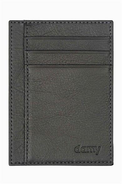 Hakiki Deri Sihirli Kartlık 3101 - Antrasit