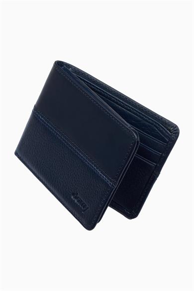 Hakiki Deri Erkek Cüzdan 315 - Lacivert
