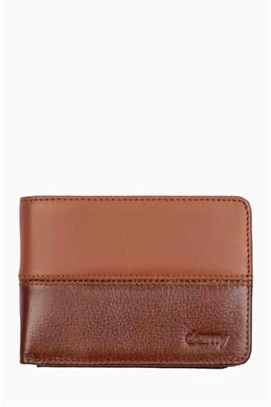 Hakiki Deri Erkek Cüzdan 315 - Taba