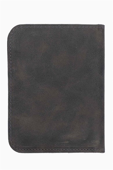 Hakiki Deri Erkek Kartlık 500CR - Antrasit