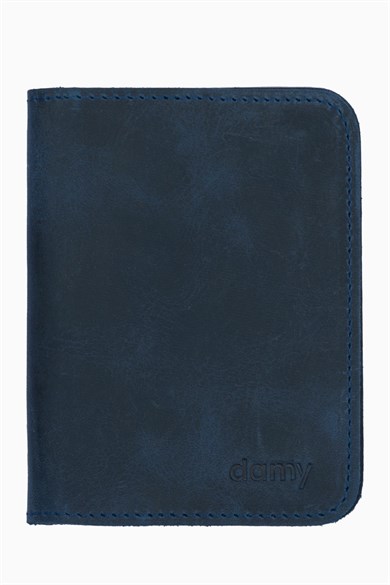 Hakiki Deri Erkek Kartlık 500CR - Lacivert