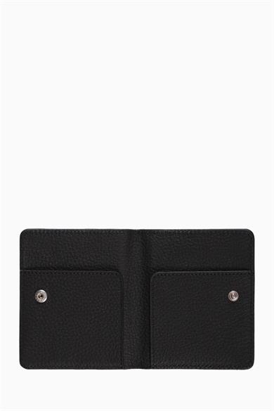 Hakiki Deri Unisex Kartlık 512MG - Siyah