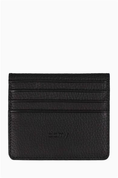 Hakiki Deri Unisex Kartlık 512MG - Siyah