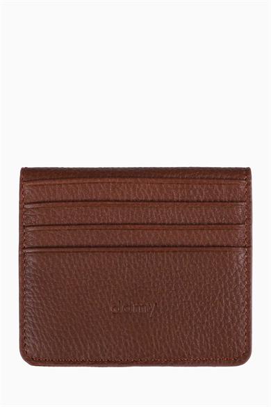 Hakiki Deri Unisex Kartlık 512MG - Taba