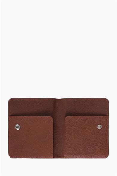 Hakiki Deri Unisex Kartlık 512MG - Taba