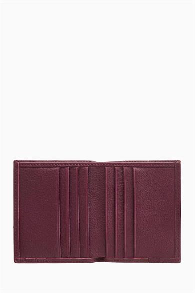 Hakiki Deri Kartlık 518 - Mürdüm