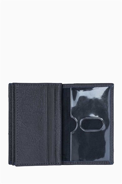 Hakiki Deri Kredi Kartlık-Kimliklik 555AR - Antrasit