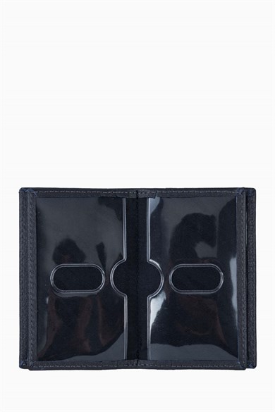 Hakiki Deri Kredi Kartlık-Kimliklik 555AR - Antrasit