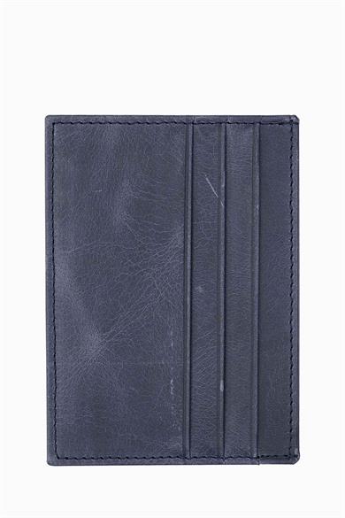 Hakiki Deri Kartlık 588C - Lacivert