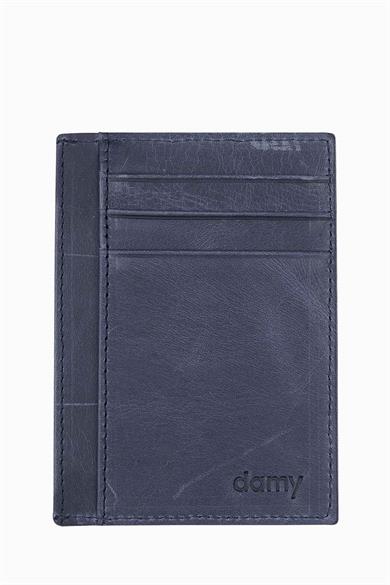 Hakiki Deri Kartlık 588C - Lacivert