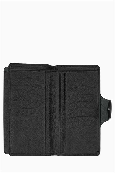 Hakiki Deri Unisex El Portföyü 805 - Siyah