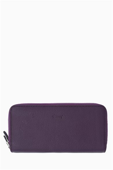 Hakiki Deri Unisex El Portföyü 8265MG - Mürdüm