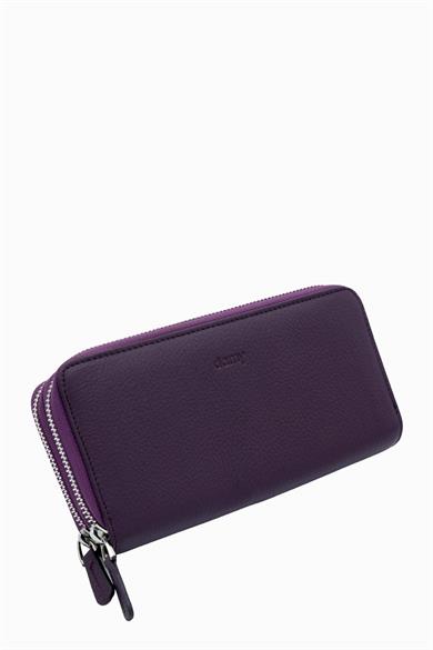 Hakiki Deri Unisex El Portföyü 8265MG - Mürdüm