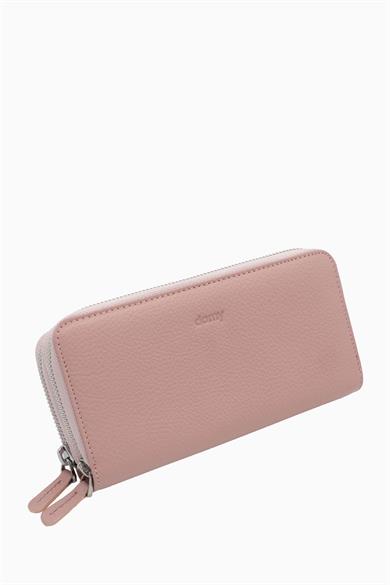 Hakiki Deri Unisex El Portföyü 8265MG - Pudra