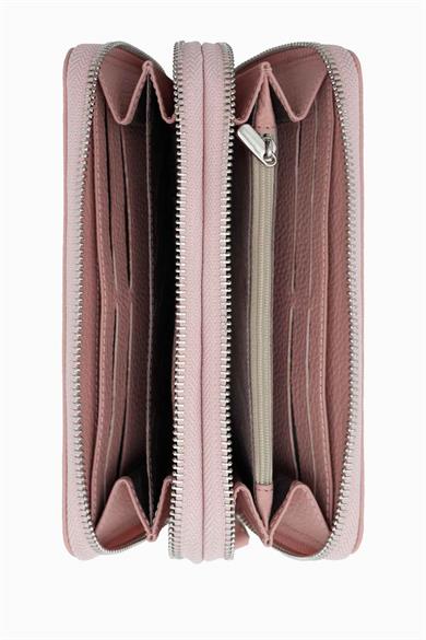 Hakiki Deri Unisex El Portföyü 8265MG - Pudra