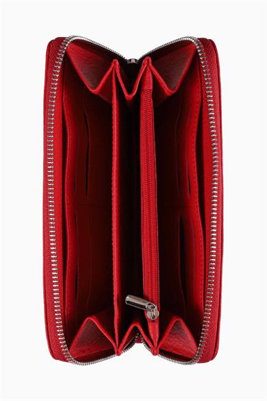 Hakiki Deri Kadın Portföy 907 - Kırmızı